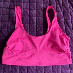 Free People FP Movement pink sports bra size large